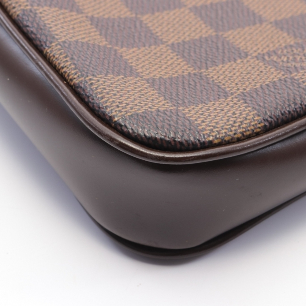 Louis Vuitton Navona Damier Ebene Handbag Brown - Picture 5 of 5